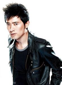 明星网红烫发图片男