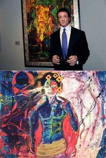 抽象画明星网红图片,视觉盛宴与创意融合