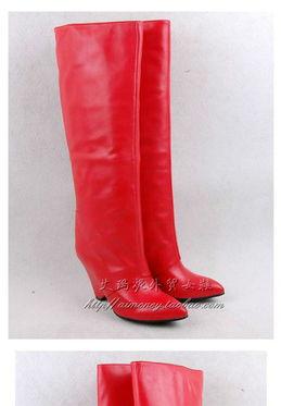 明星网红同款白色长靴,冬季时尚必备单品